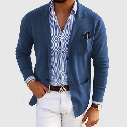 Strick Blazer für Herren Übergangszeit