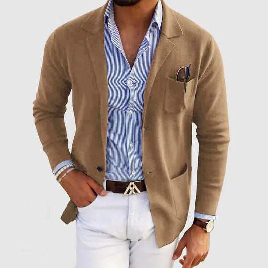 Strick Blazer für Herren Übergangszeit