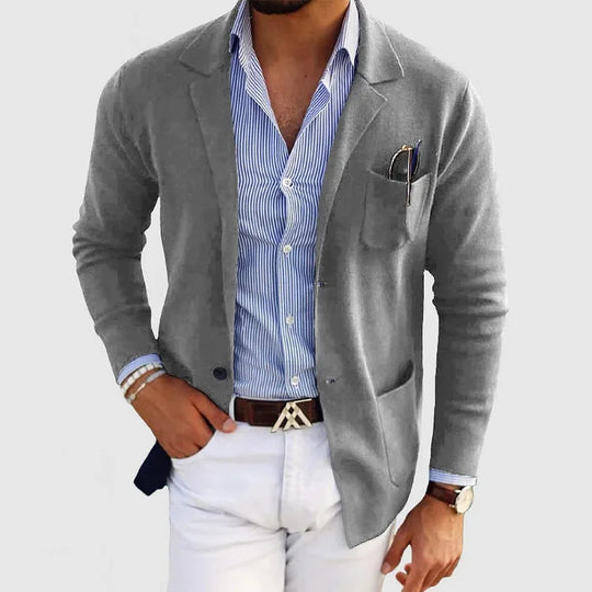 Strick Blazer für Herren Übergangszeit