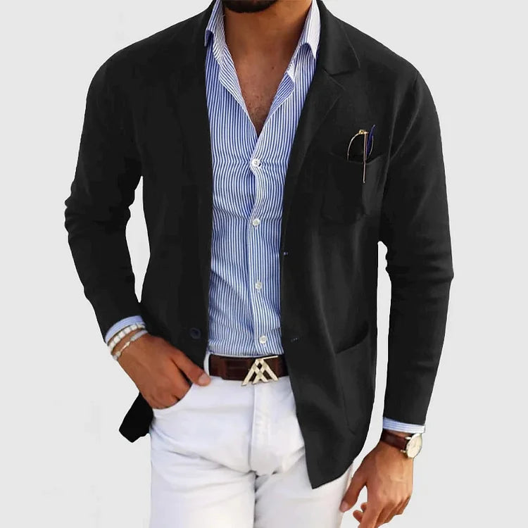 Strick Blazer für Herren Übergangszeit