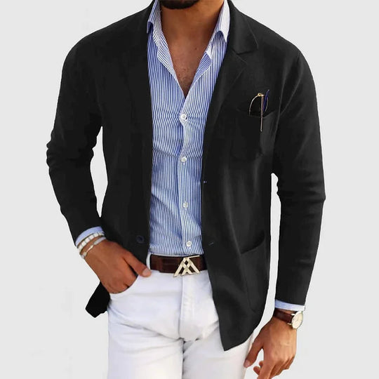 Strick Blazer für Herren Übergangszeit