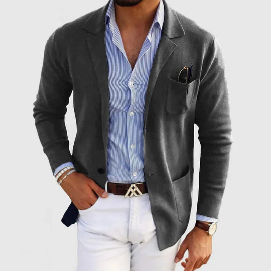 Strick Blazer für Herren Übergangszeit