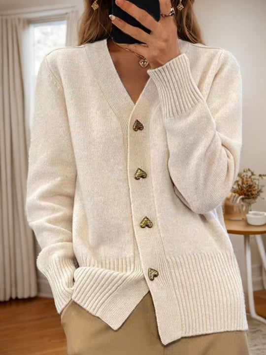 Strickjacke aus weicher Mischung für Damen