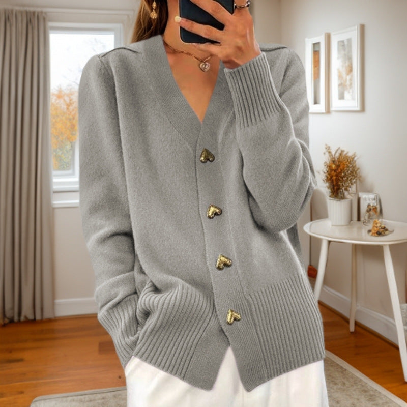 Strickjacke aus weicher Mischung für Damen