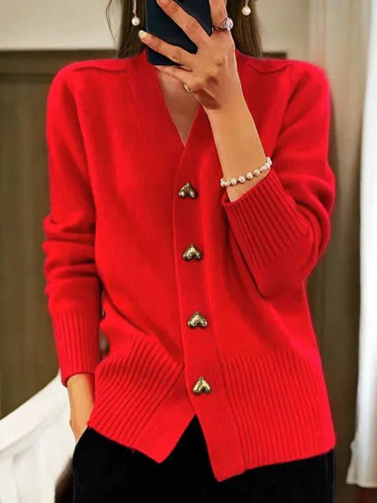 Strickjacke aus weicher Mischung für Damen