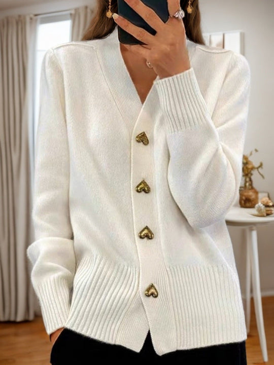 Strickjacke aus weicher Mischung für Damen