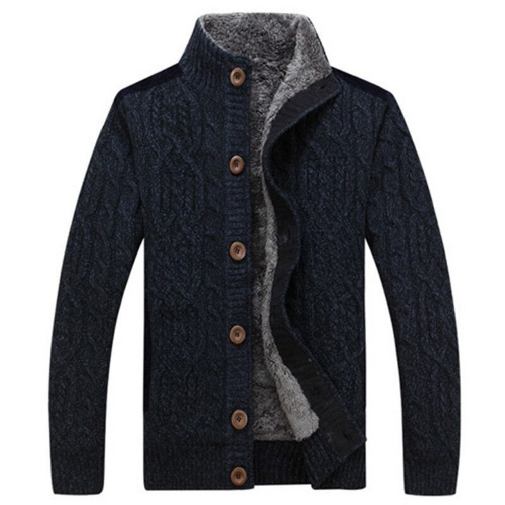 Strickjacke für Herren mit langen Ärmeln