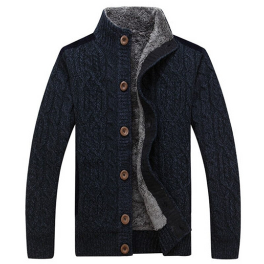 Strickjacke für Herren mit langen Ärmeln