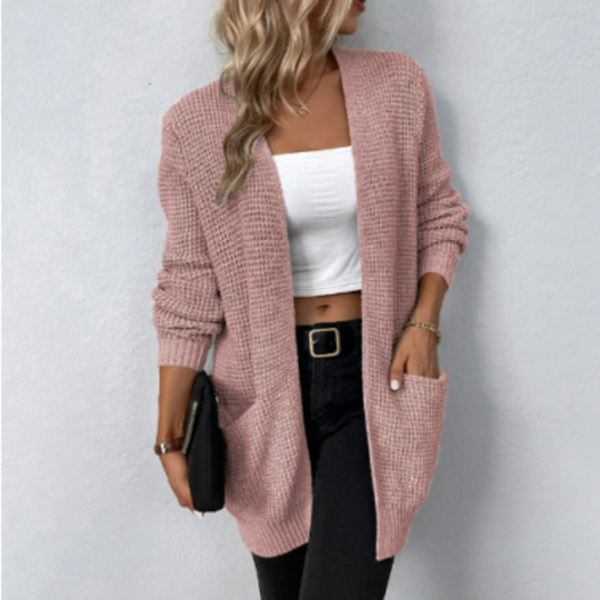 Strickjacke mit Taschen für Damen