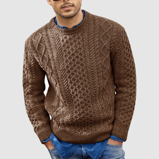 Strickpullover Langarm für Herren - Klassisches Design