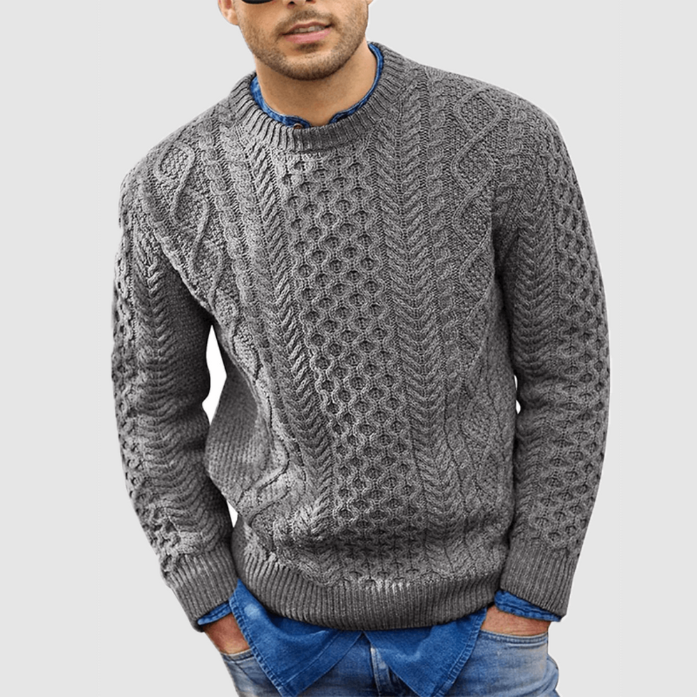 Strickpullover Langarm für Herren - Klassisches Design