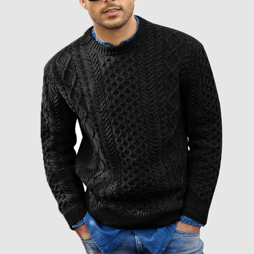 Strickpullover Langarm für Herren - Klassisches Design