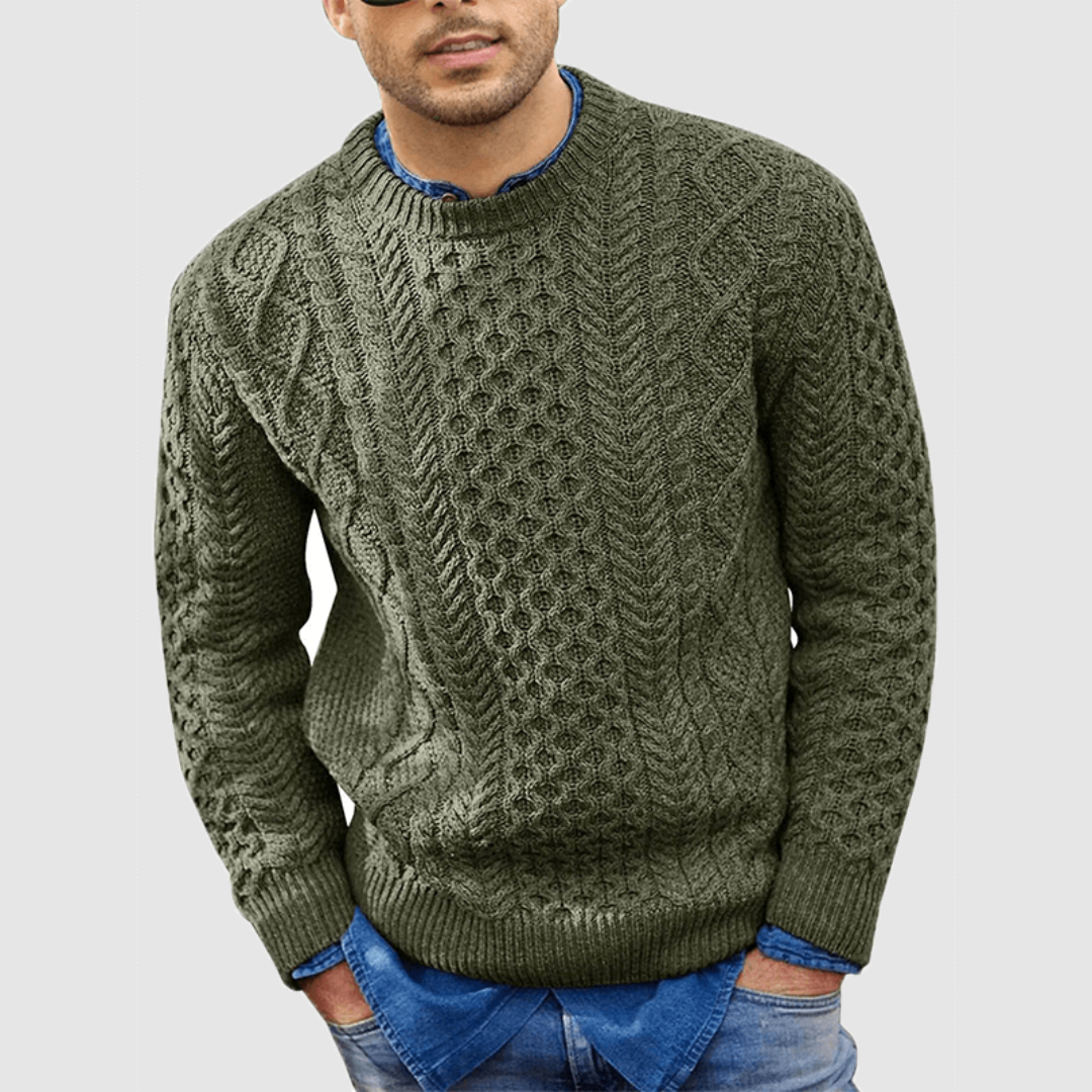 Strickpullover Langarm für Herren - Klassisches Design