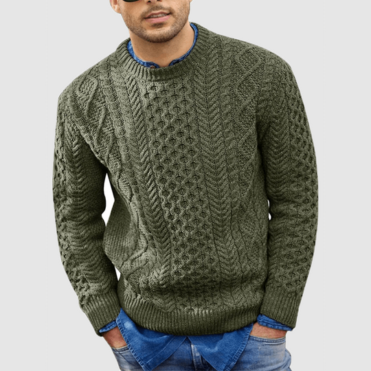 Strickpullover Langarm für Herren - Klassisches Design