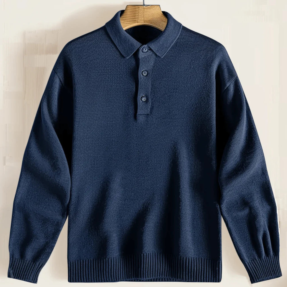 Strickpullover Polo für Herren