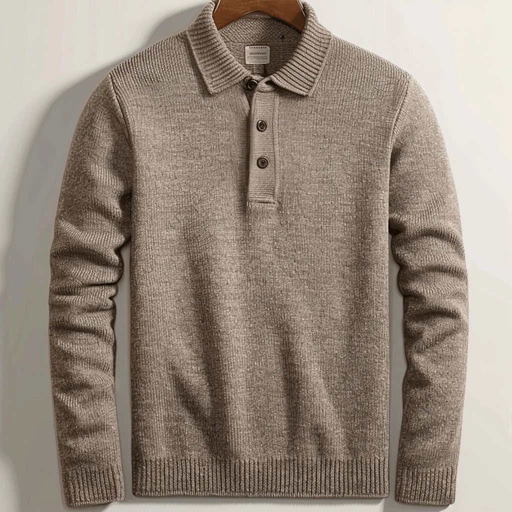 Strickpullover Polo für Herren