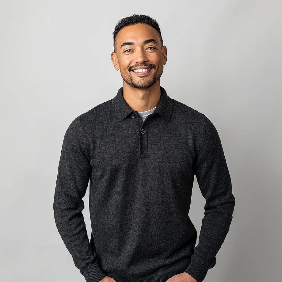 Strickpullover Polo für Herren
