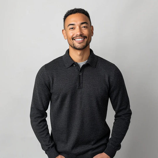 Strickpullover Polo für Herren