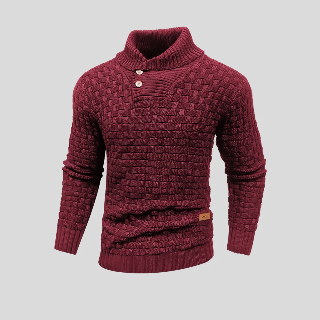 Strickpullover für Herren mit eleganter Passform