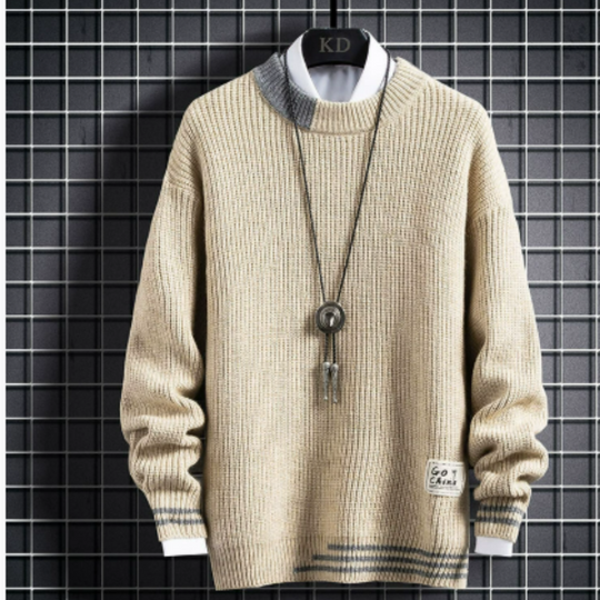 Strickpullover für Herren mit langen Ärmeln