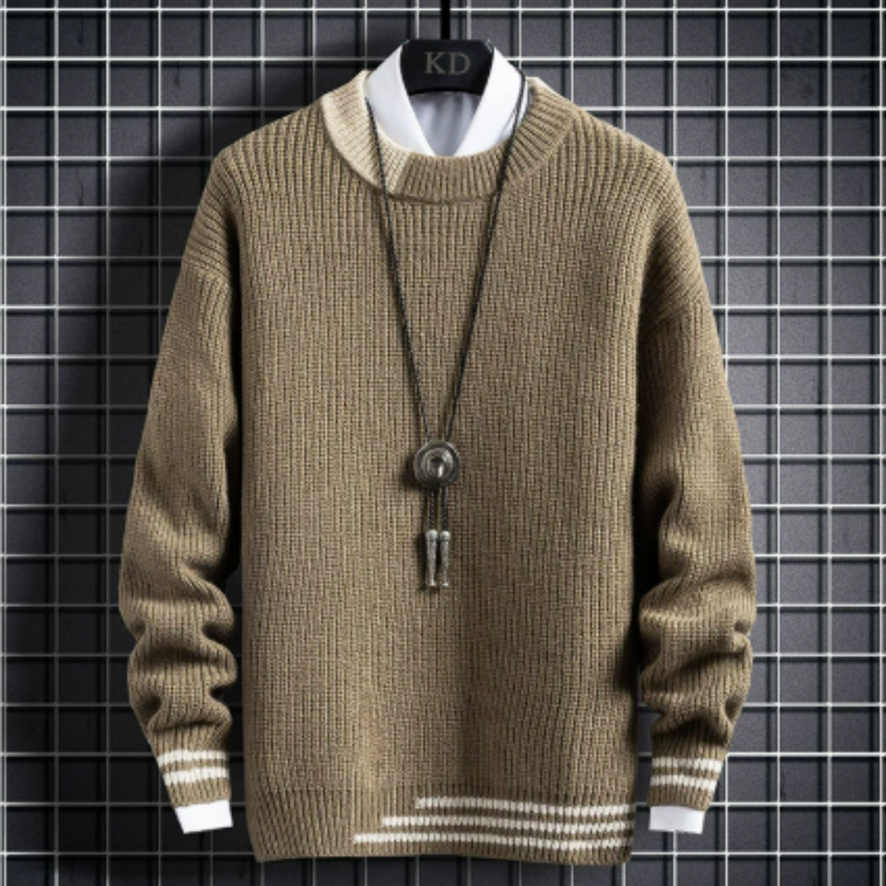 Strickpullover für Herren mit langen Ärmeln