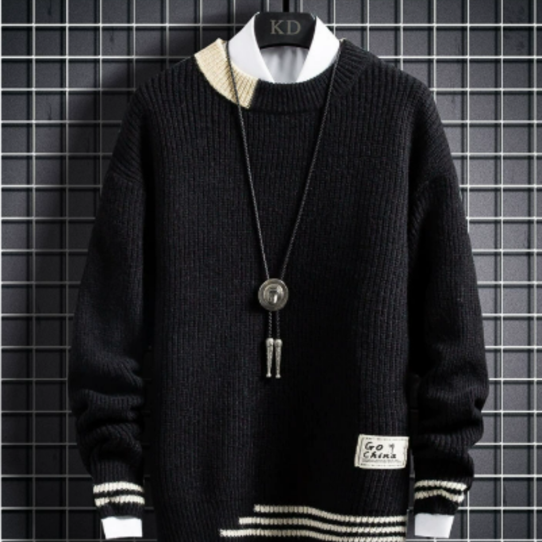 Strickpullover für Herren mit langen Ärmeln
