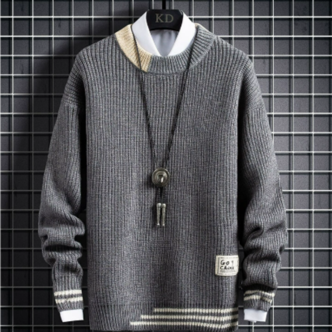 Strickpullover für Herren mit langen Ärmeln