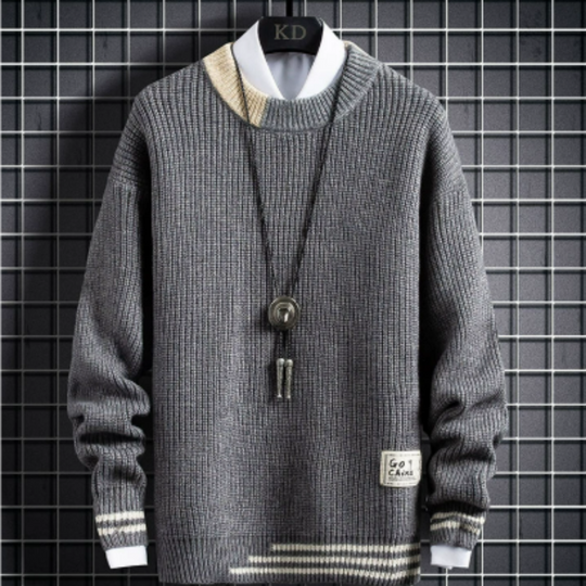 Strickpullover für Herren mit langen Ärmeln