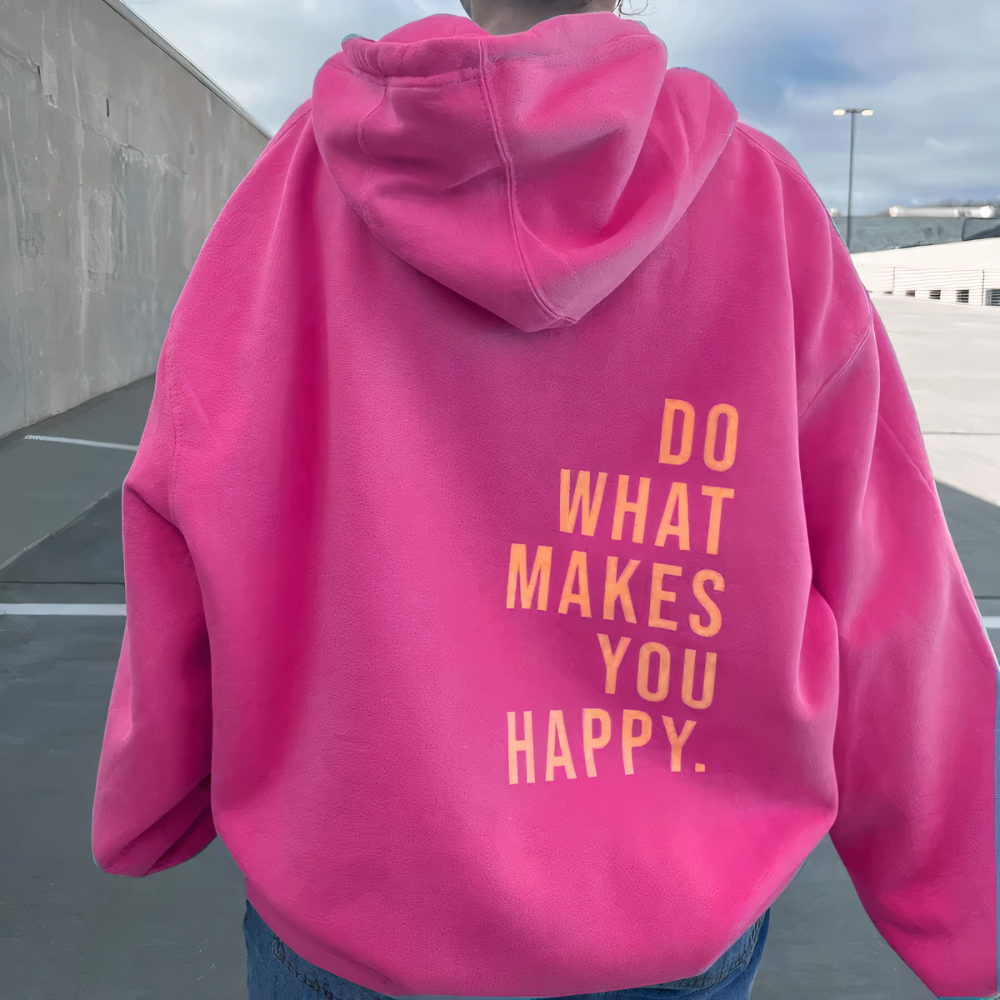 Stylisches Hoodie Sweatshirt für Damen mit Kapuze