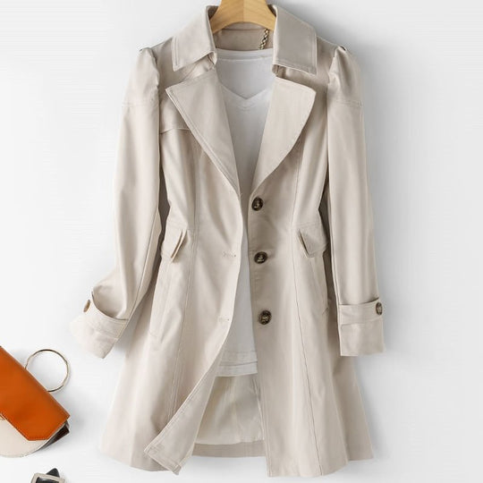 Trenchcoat für Damen aus hochwertigem Material