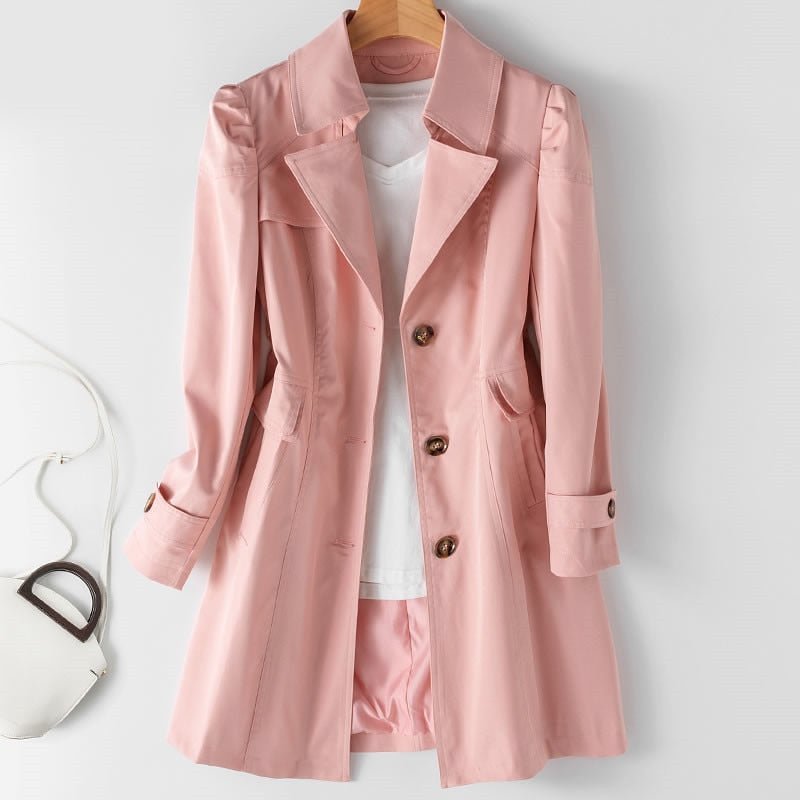 Trenchcoat für Damen aus hochwertigem Material
