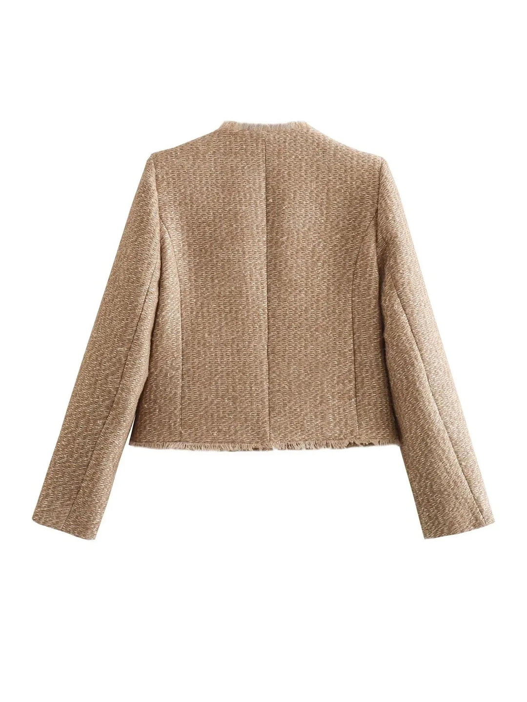 Tweed Jacke mit strukturierter Form für Damen