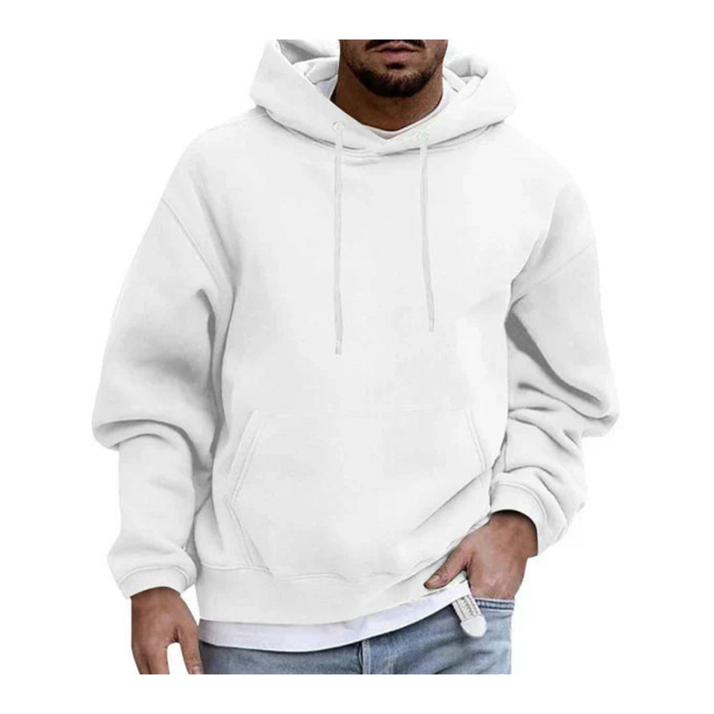Überdimensionale Langarm Kapuzenpulli für Herren