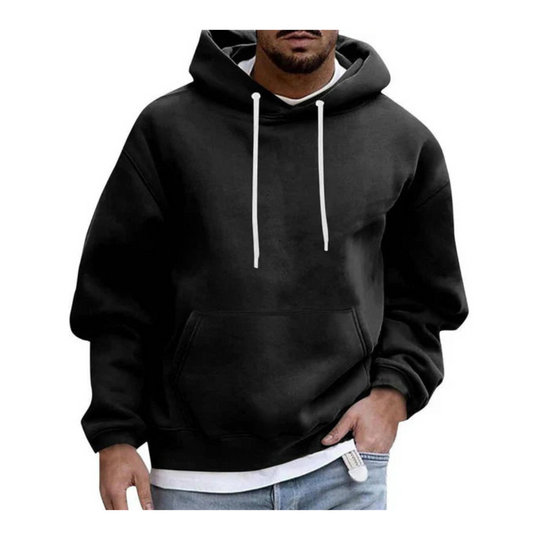 Überdimensionale Langarm Kapuzenpulli für Herren
