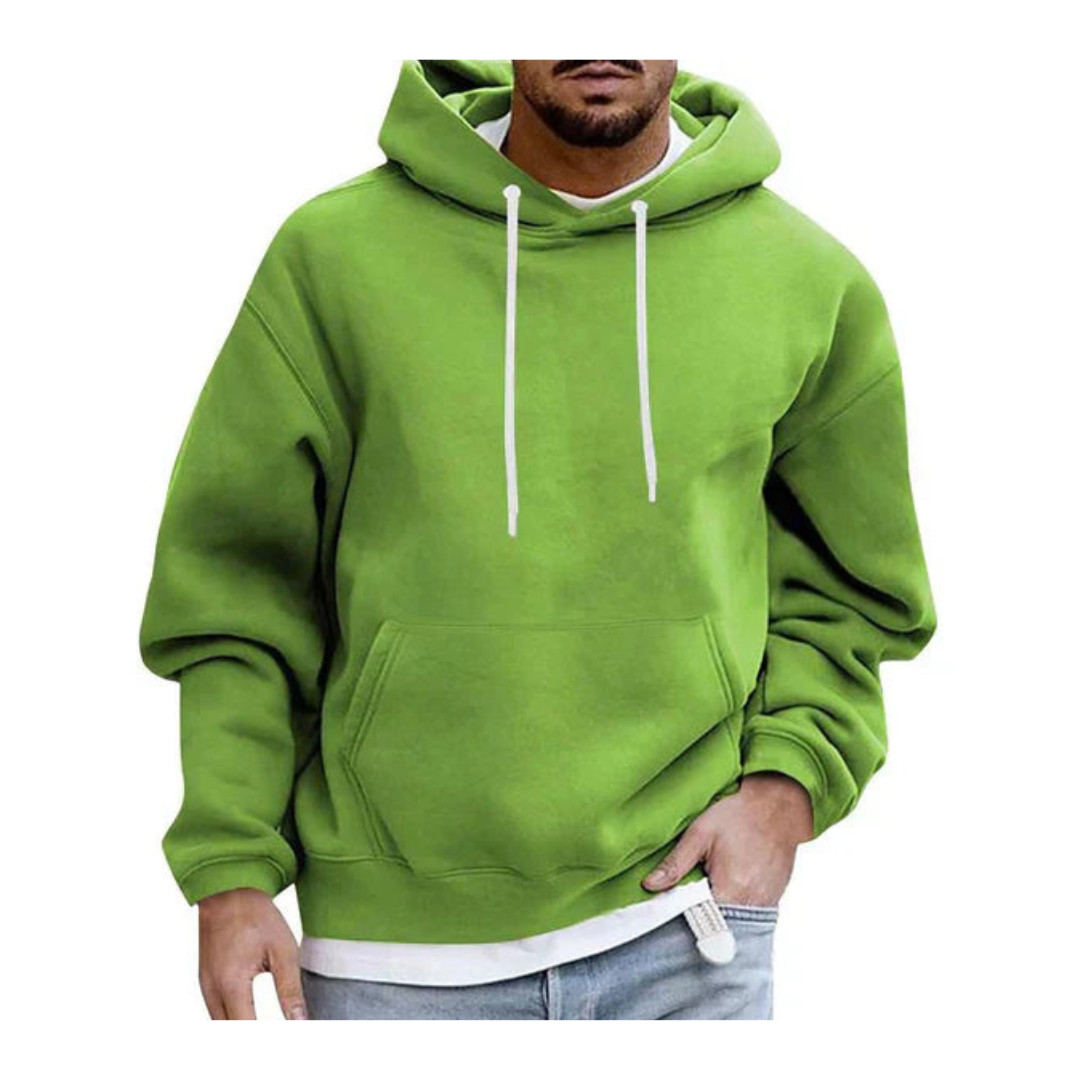 Überdimensionale Langarm Kapuzenpulli für Herren