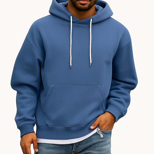 Überdimensionale Langarm Kapuzenpulli für Herren