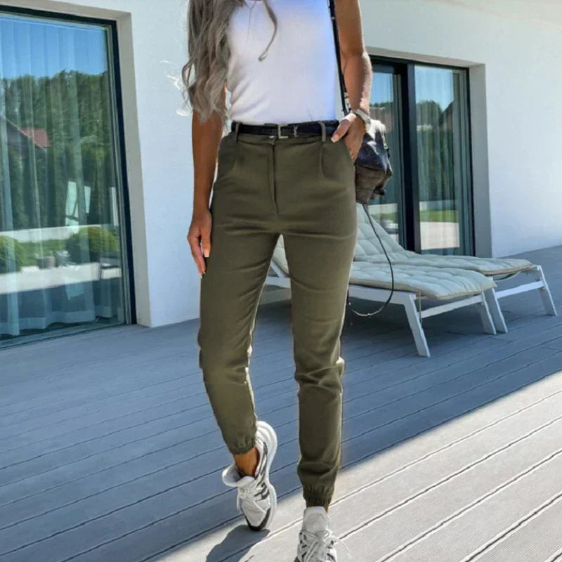 Vielseitige Damenhose aus hochwertigem Stretch Material für Damen