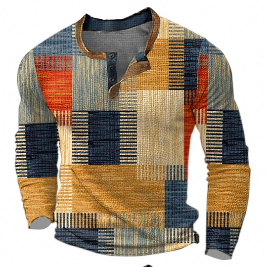 Waffelpullover für Herren
