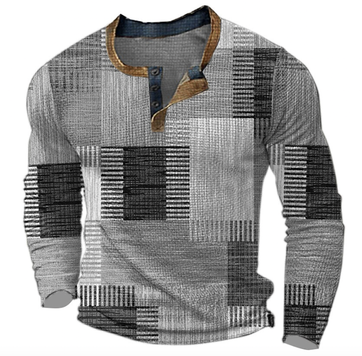 Waffelpullover für Herren
