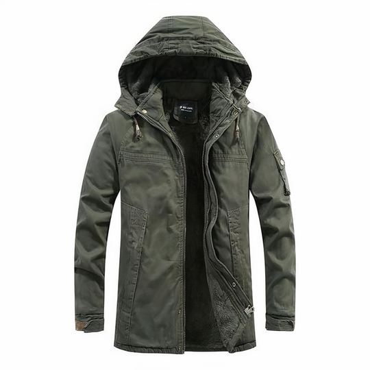 Warme Herren Kapuzenjacke für den Winter