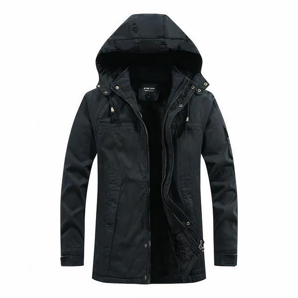 Warme Herren Kapuzenjacke für den Winter