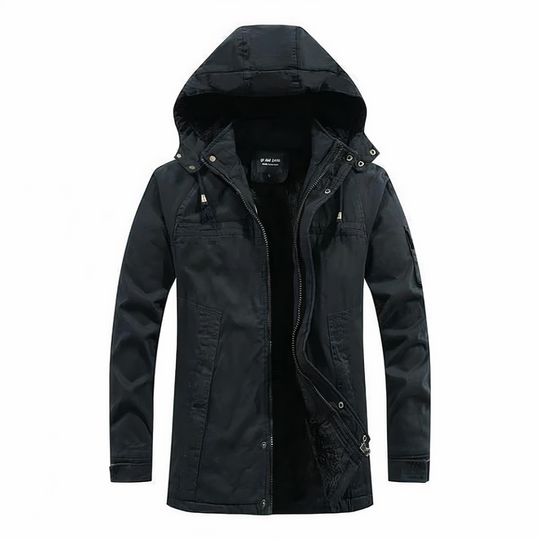 Warme Herren Kapuzenjacke für den Winter