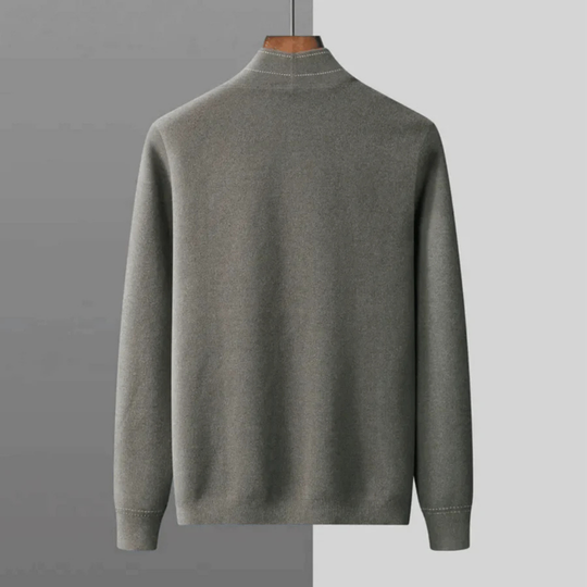 Warme Strickjacke mit Knopf für Herren