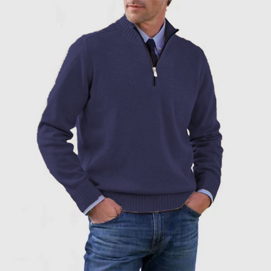 Warmer Langarm Pullover für Herren