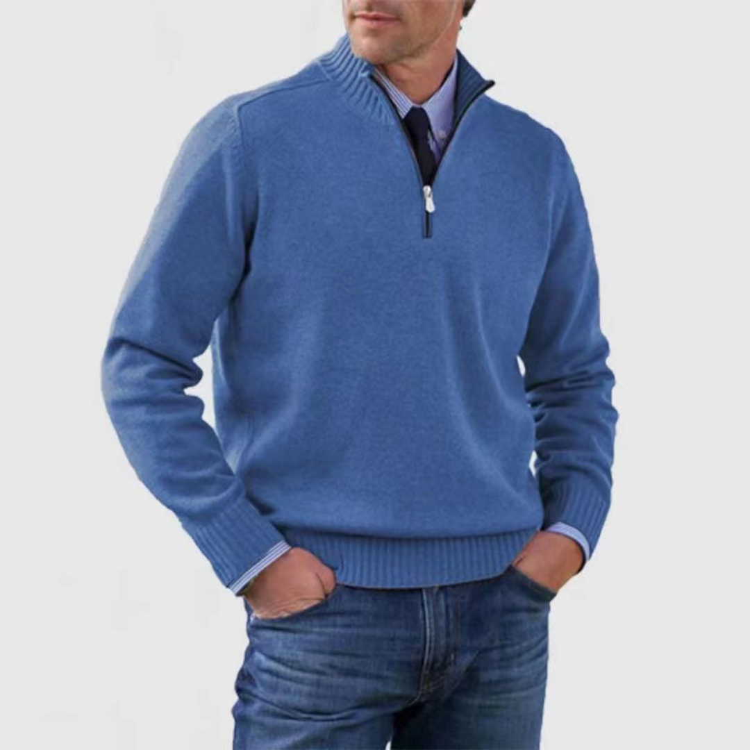 Warmer Langarm Pullover für Herren