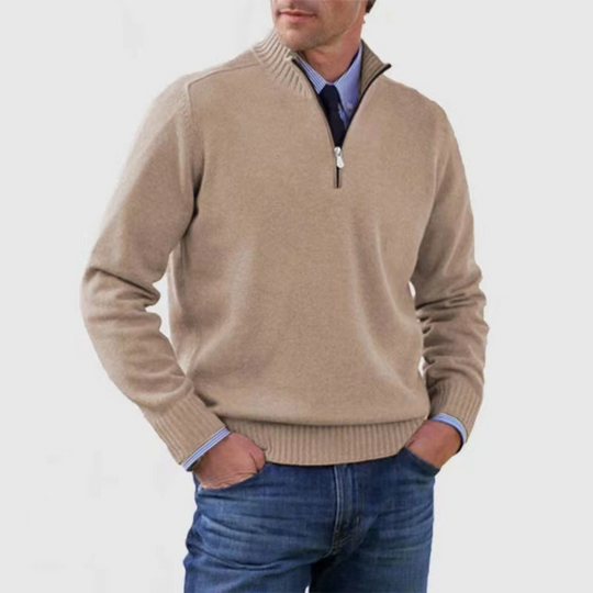 Warmer Langarm Pullover für Herren