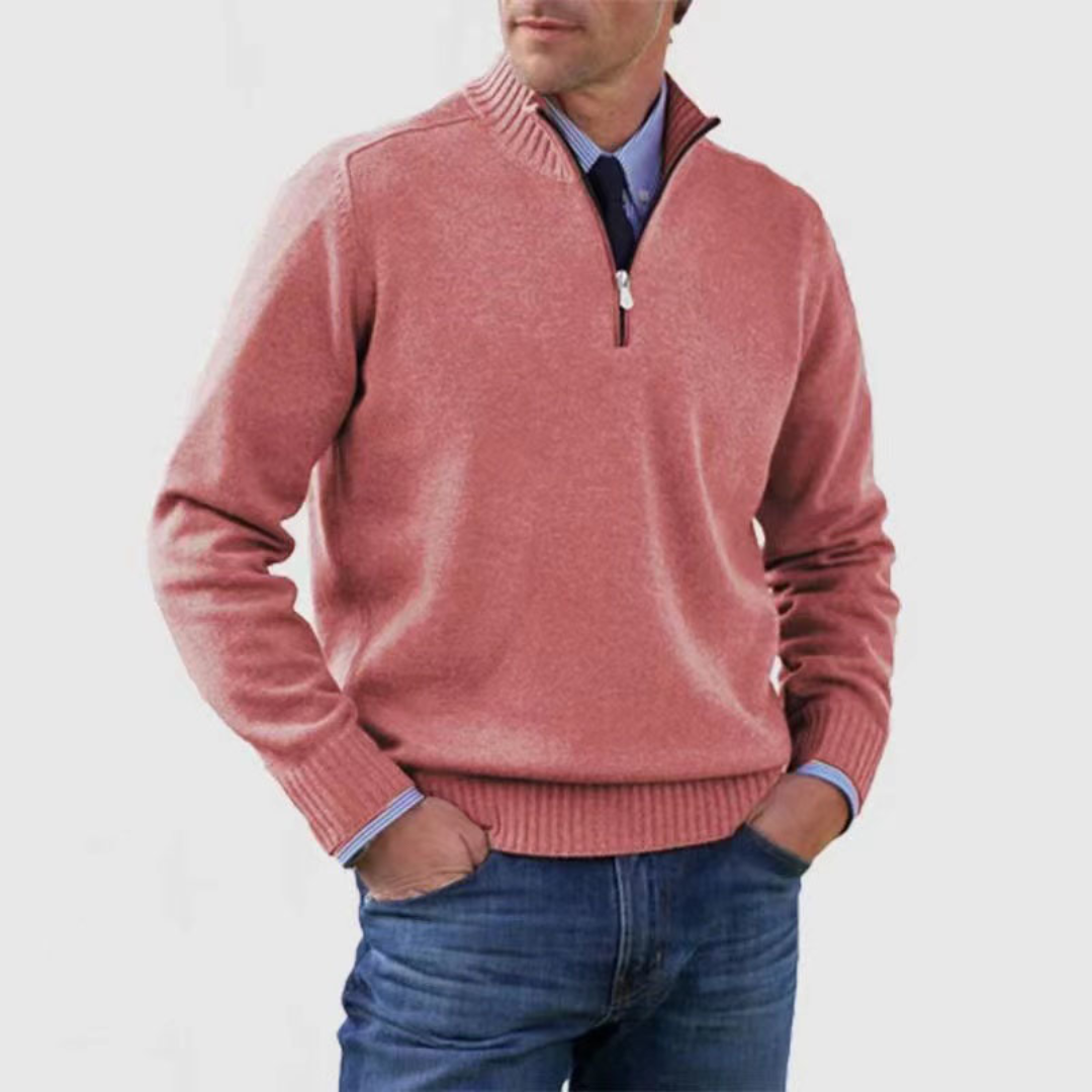 Warmer Langarm Pullover für Herren