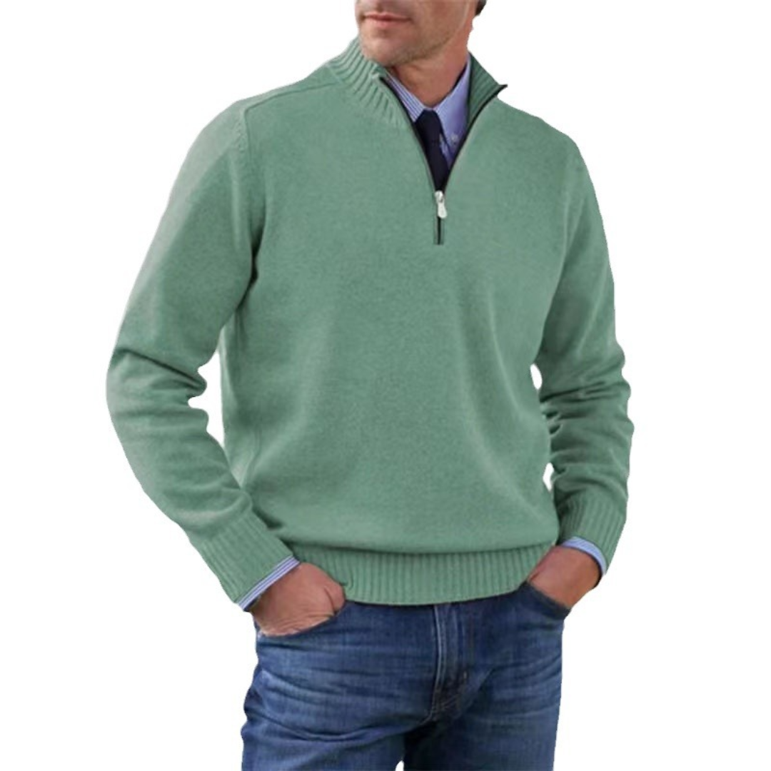 Warmer Langarm Pullover für Herren