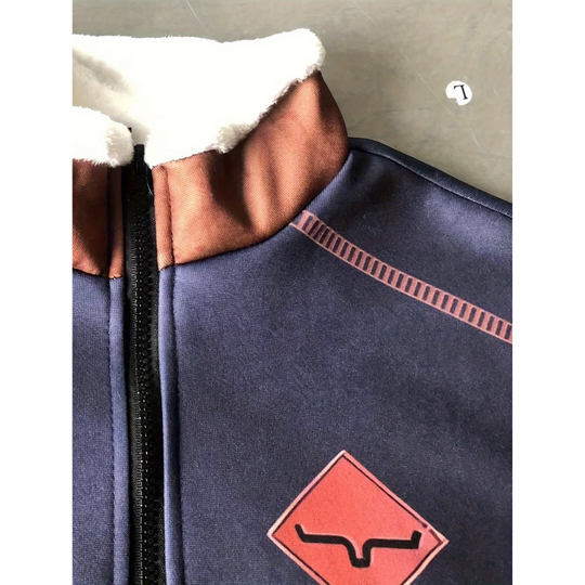Warmer Pullover mit Reißverschluss für Herren