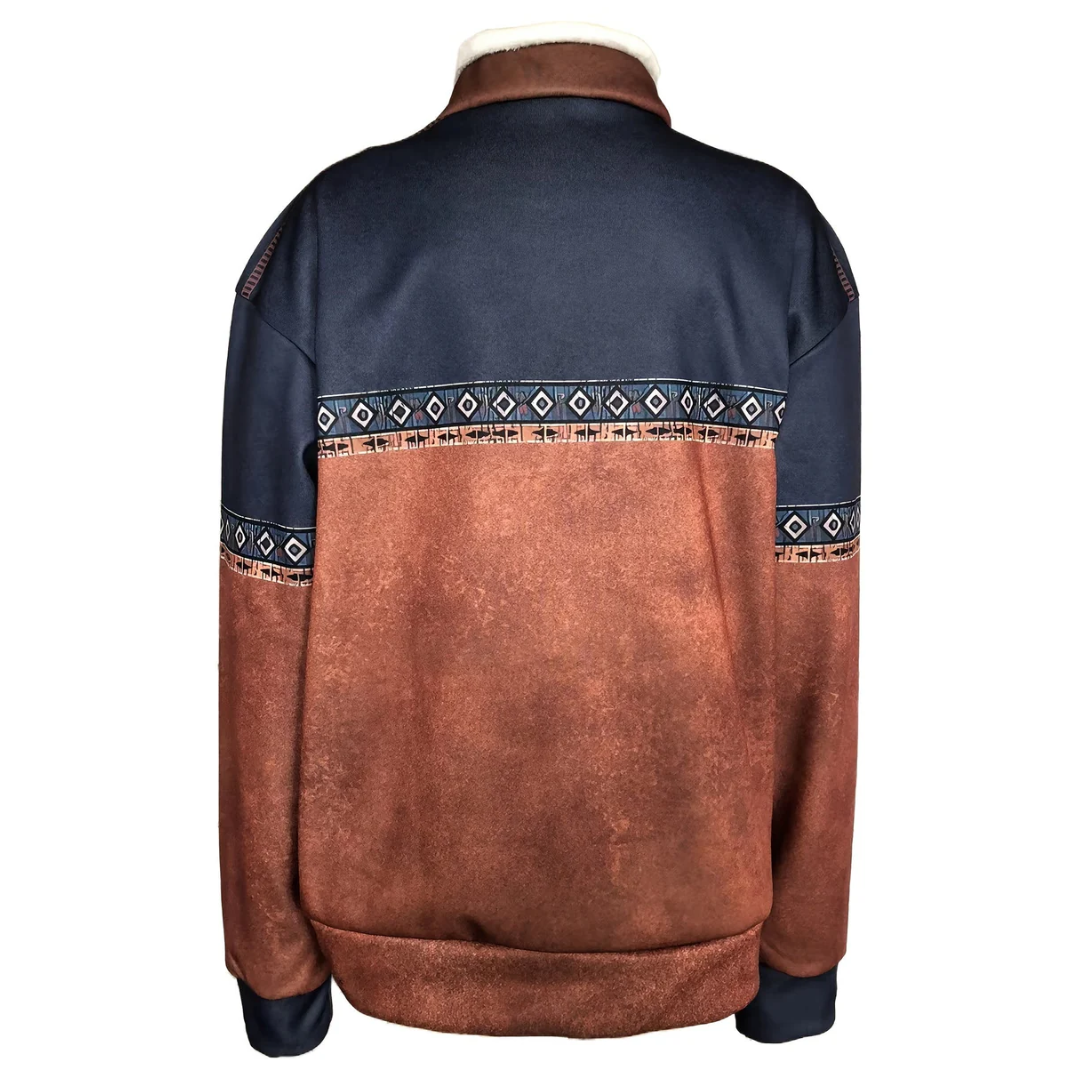 Warmer Pullover mit Reißverschluss für Herren